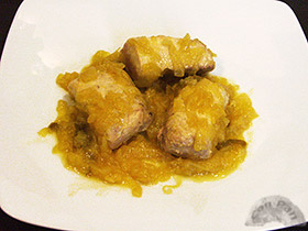 Bonito encebollado