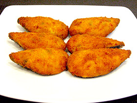 Mejillones rellenos Tigres
