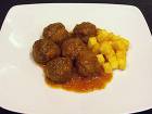 Albndigas de ternera en salsa casera