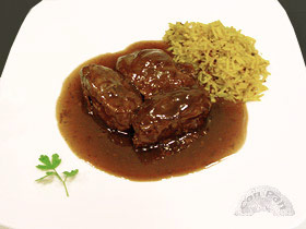 Carrilleras de cerdo al oporto