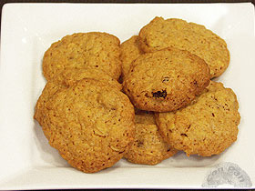 Cookies integrales con muesli