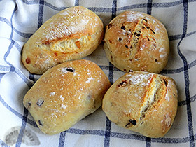 Panecillos de sabores variados