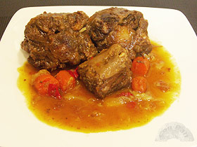 Rabo de ternera estofado