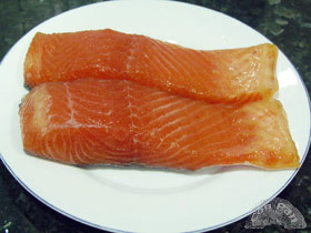 Salmon ahumado casero 5